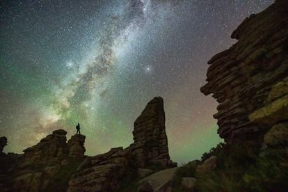 Cielo y estrellas que se pueden ver en verano