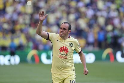 Cuauht&eacute;moc Blanco, este s&aacute;bado en el estadio Azteca