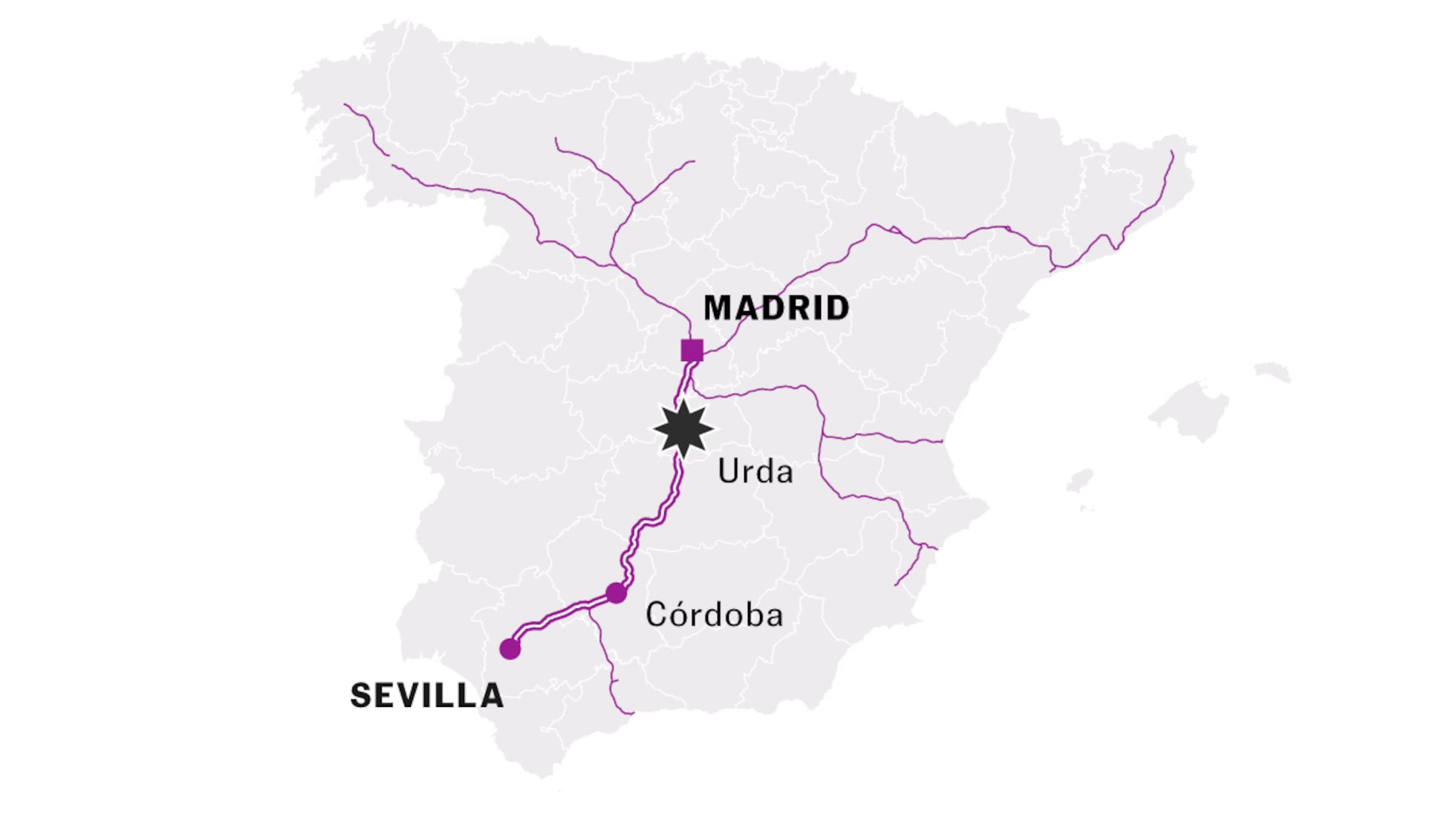 Site of the crash