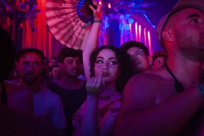 Imagen del festival Sónar en el espacio Hall.