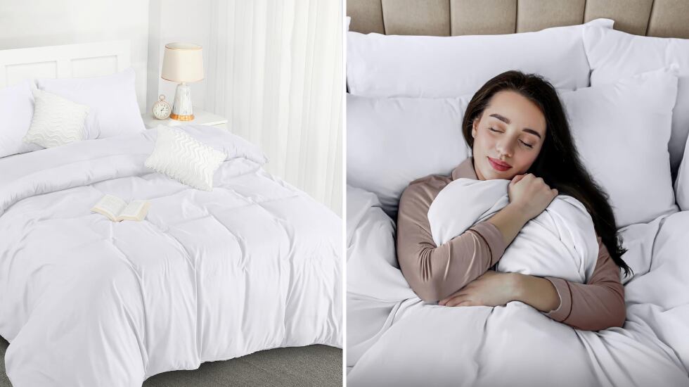 Juego de funda nórdica y fundas de almohadas.