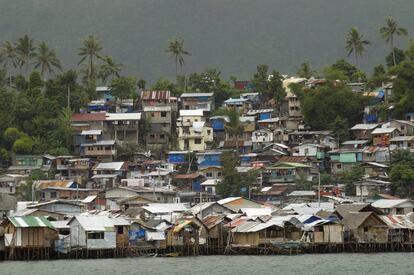 Anibong, una de las zonas mas afectadas por el tifon.Tacloban.