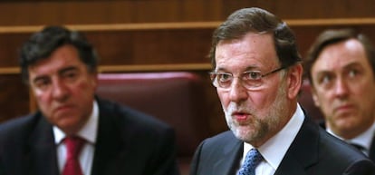 Mariano Rajoy, presidente del Gobierno. 