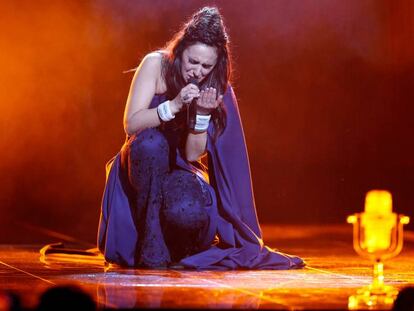 Jamala, guanyadora d'Eurovisió per Ucraïna.