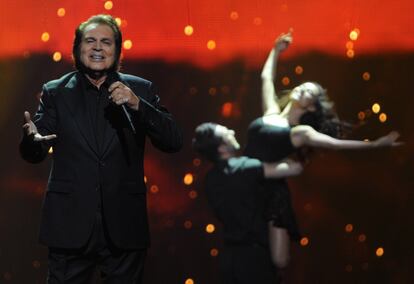 El veterano cantante británico Engelbert Humperdinck, de 76 años, queda penúltimo en la clasificación con tan solo 12 puntos.