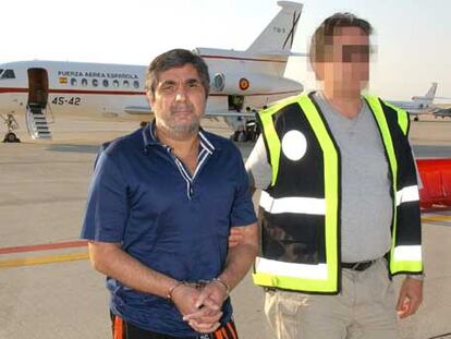 Zakhar Kalashov, a su llegada a España desde Dubai.