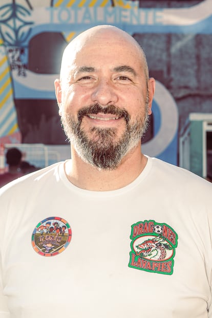 Miguel Buzeta, entrenador de los Dragones de Lavapiés.