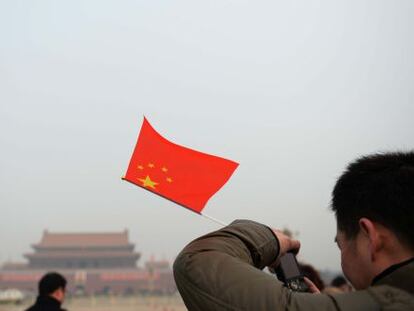 La plaza de Tiananmen, en Pek&iacute;n. 