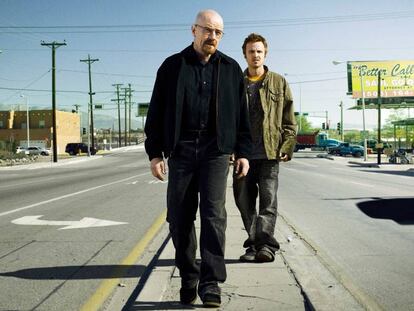 Walter White e Jesse Pinkman, protagonistas de 'Breaking bad'.