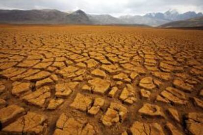 Paisaje con una sequía extrema. EFE/Archivo