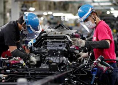 Fábrica de Daimler en Kawasaki (Japón).