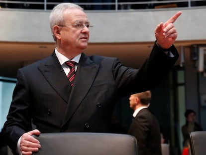 El exconsejero delegado de Volkswagen, Martin Winterkorn.