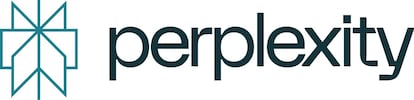 Logo de Perplexity AI con fondo blanco