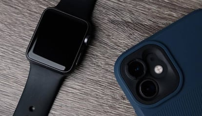 Apple Watch con un iPhone