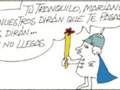 Rajoy da el primer paso