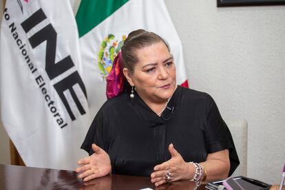 Guadalupe Taddei Zavala, consejera presidenta del Instituto Nacional Electoral.