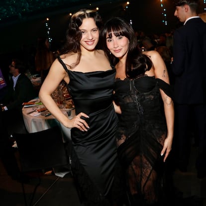 Rosalía y Aitana en LOS40 Music Awards 2025 en Santander