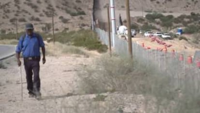 La frontera de Ciudad Ju&aacute;rez y El Paso. 