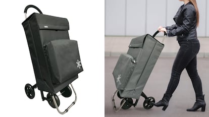 carrito de compra con gancho multiusos.