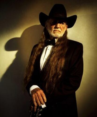 El cantante, compositor y actor estadounidense Willie Nelson.