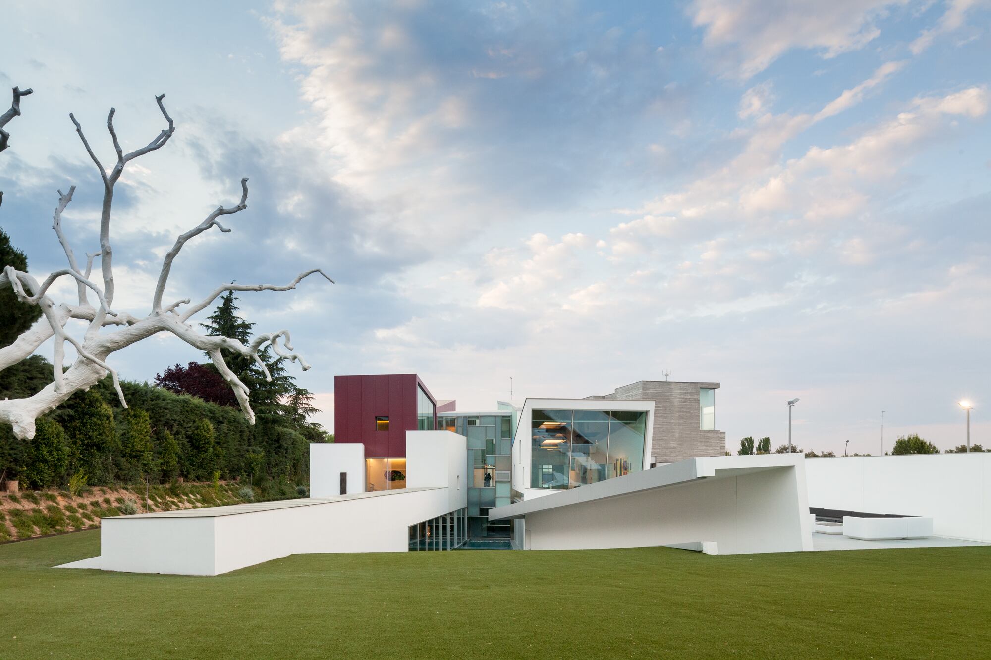 Casas diseñada por el estudio Abiboo en Madrid.