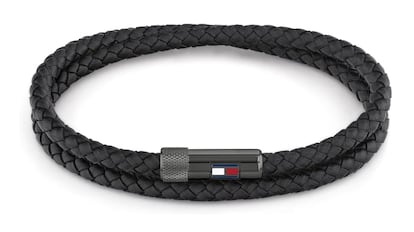 Pulsera de piel Tommy Hilfiger.