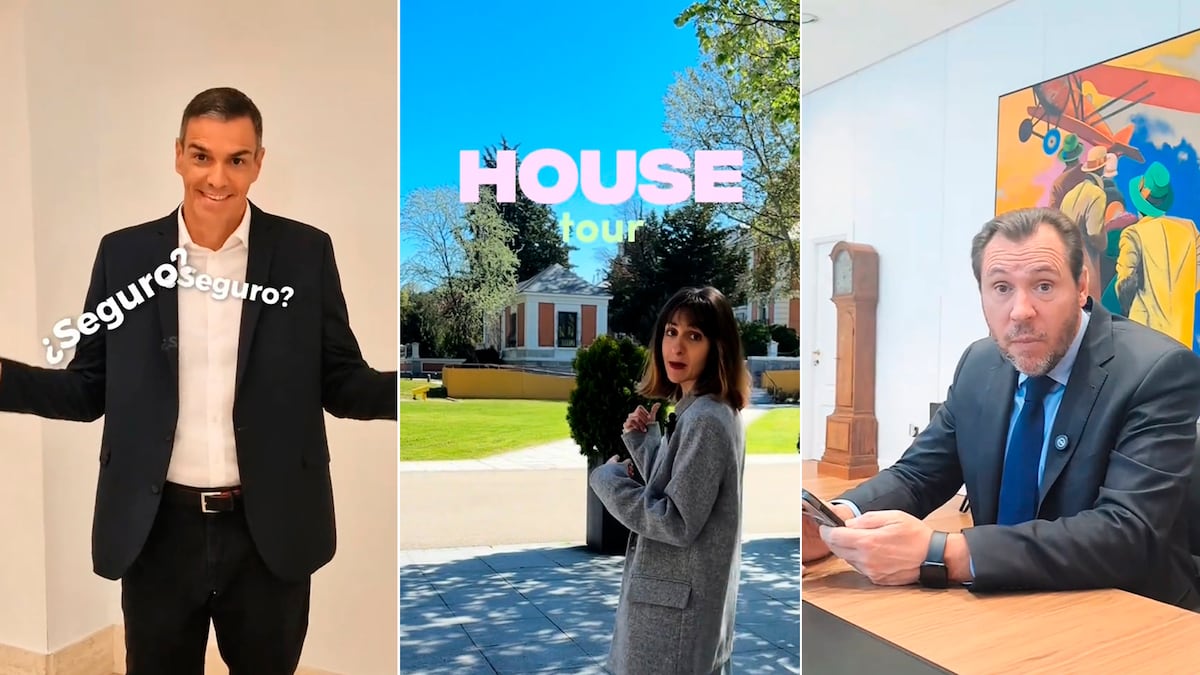 La Moncloa estrena TikTok para enseñar sus entresijos con un cameo de Pedro Sánchez y Óscar Puente