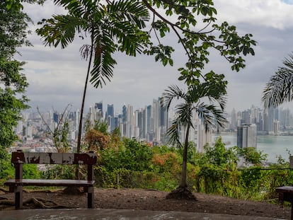 Ciudad de Panamá vista desde el cerro Ancón