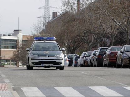 Un vehículo de la Guardia Civil.