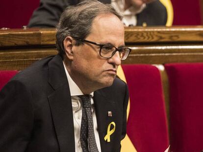 Quim Torra, novo presidente da Catalunha.