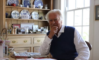 David Owen, este jueves, en su residencia de Londres.