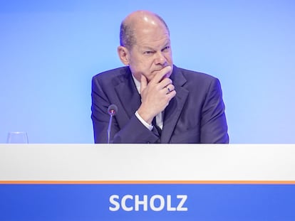 El canciller alemán, Olaf Scholz.