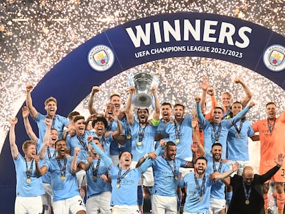 El Manchester City, campeón de la última Champions.