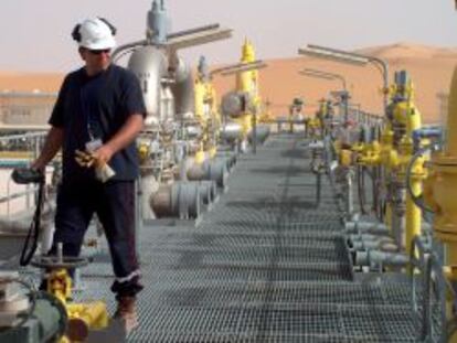 Yacimiento Ourhoud, en Argelia. Cepsa explota este campo junto con la argelina Sonatrach y otras compañías.