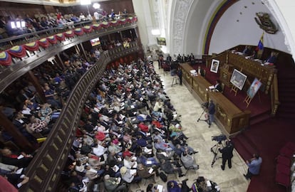 Sesi&oacute;n de asamblea nacional constituyente 