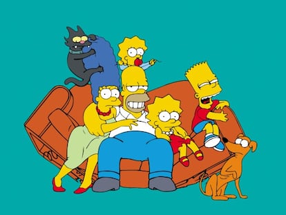 ‘Los Simpson’ gana #GuerraDeSeries