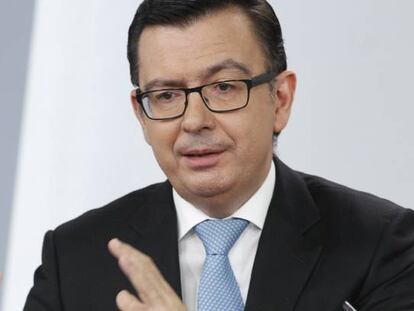 El ministro de Economía, Román Escolano