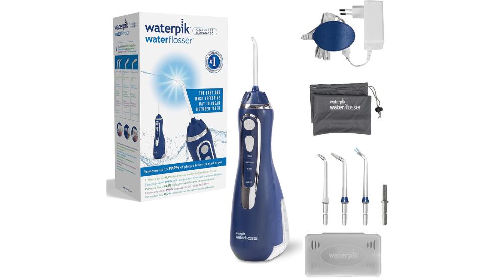Irrigador dental Waterpik.