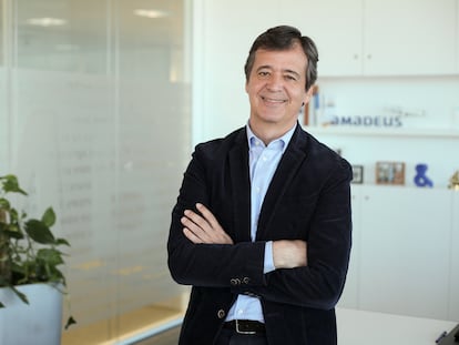 Luis Maroto, consejero delegado de Amadeus. FOTO CEDIDA POR LA COMPAÑÍA