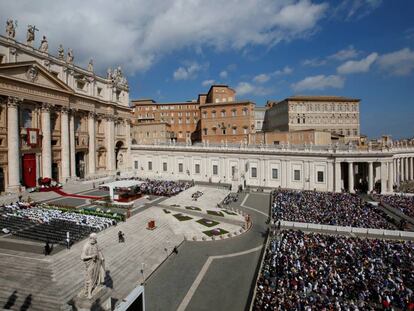 Vista general del Vaticano durante una misa el pasado domingo 29 de septiembre.