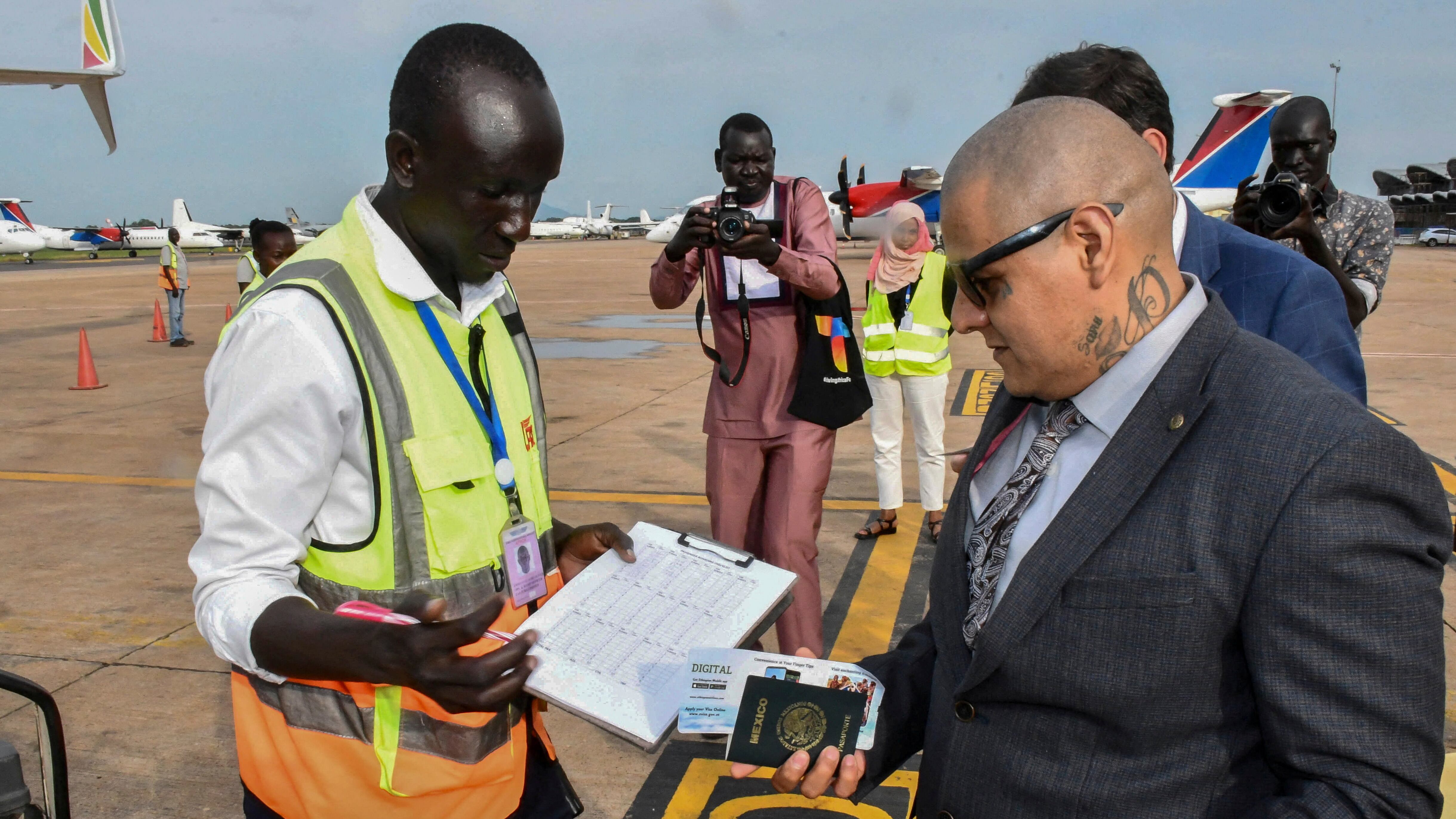 De Estados Unidos a Sudán del Sur pasando por Yibuti: el surrealista viaje de deportación de Jesús Muñoz