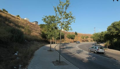 Zona de Cerdanyola del Vall&egrave;s, Barcelona, contaminada con amianto de la antigua f&aacute;brica Uralita. 