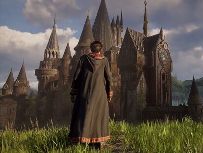 Un momento de 'Hogwarts Legacy'.