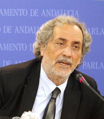 El defensor del Pueblo andaluz, José Chamizo.