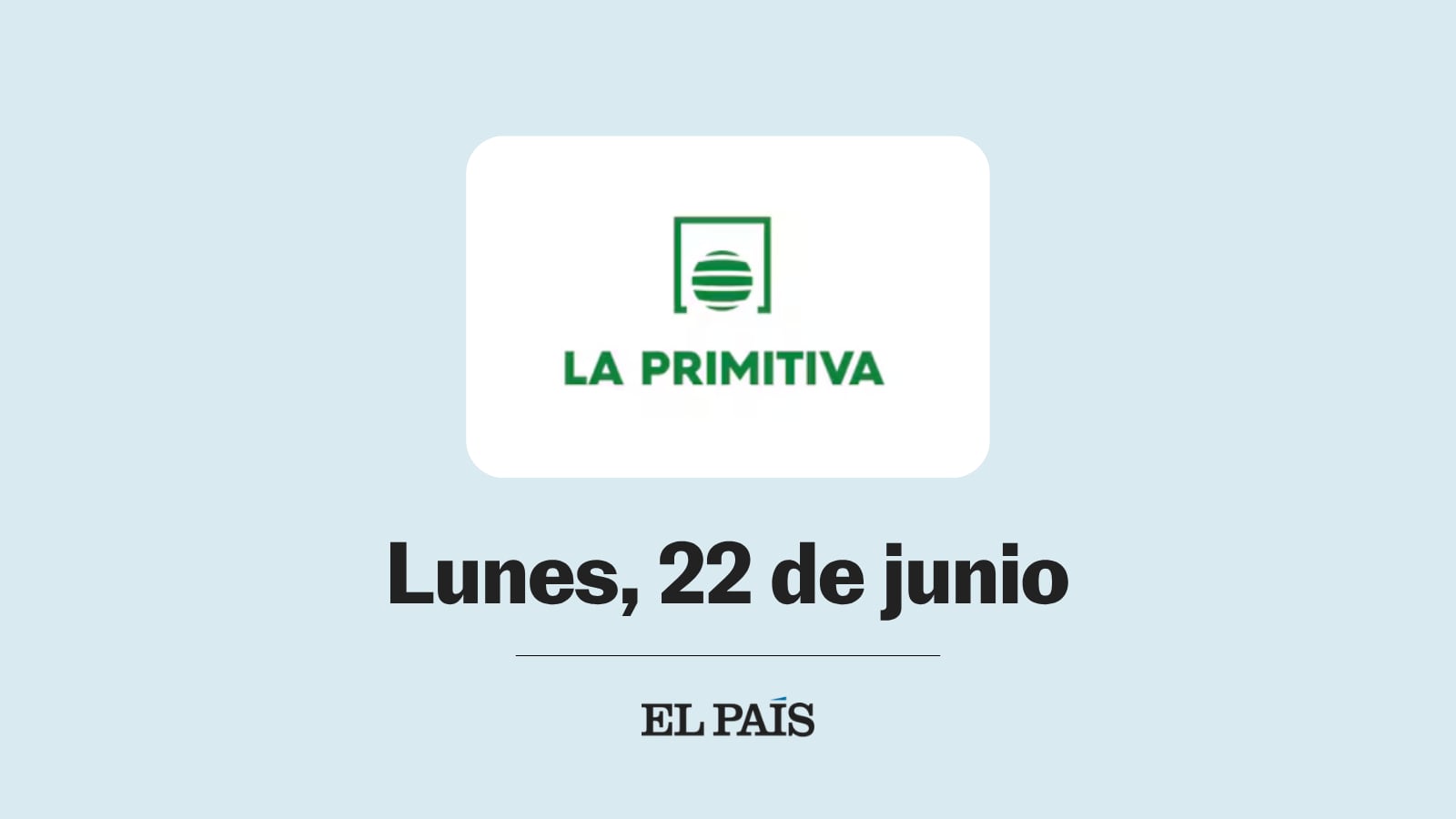 La Primitiva: comprobar sorteo del lunes 22 de junio