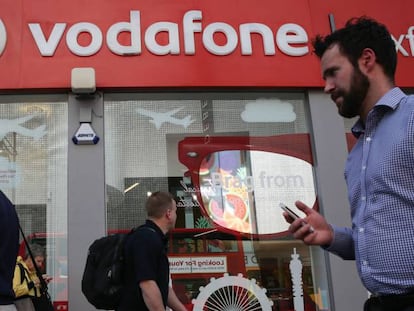 Tienda Vodafone en Londres