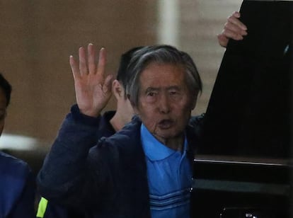 El ex presidente de Per&uacute;, Alberto Fujimori.  