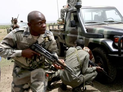 Miembros del Ejército de Malí en una foto de archivo.