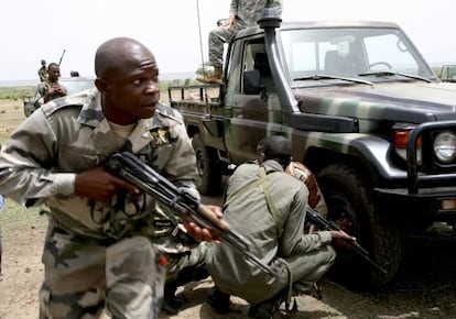 Miembros del Ejército de Malí en una foto de archivo.