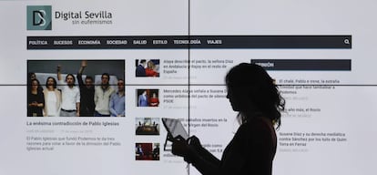 The homepage of 'Digital Sevilla'.